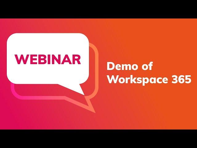 Live demo Workspace 365 by Rick van Diermen