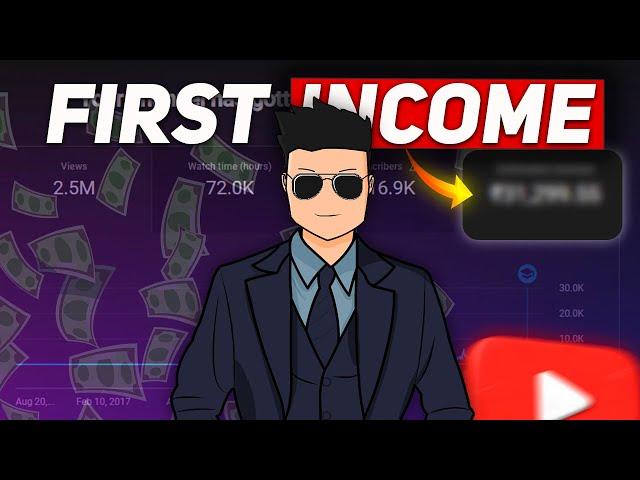 My 1st Income From Youtube (Animation Storytime)