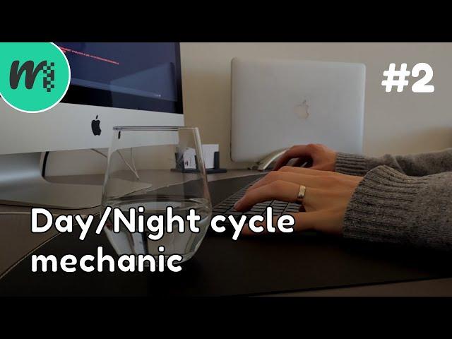 Building a Day/Night cycle mechanic | Indie Game Devlog | #2