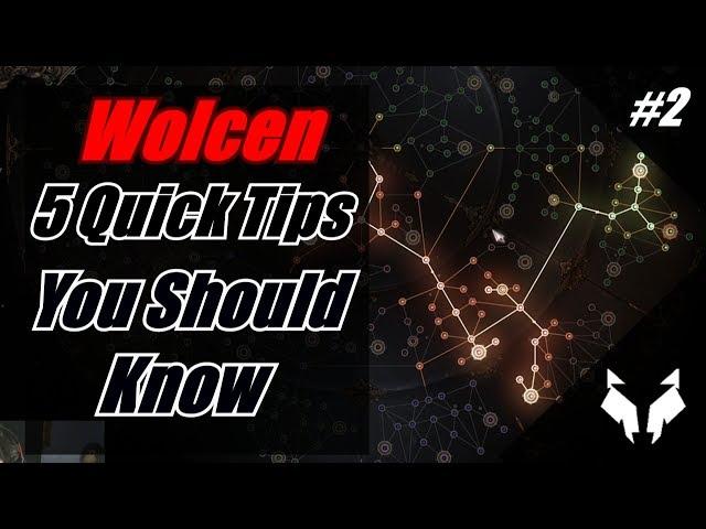 Wolcen - 5 Quick Tips You May Want To Know Before Starting Your First Character