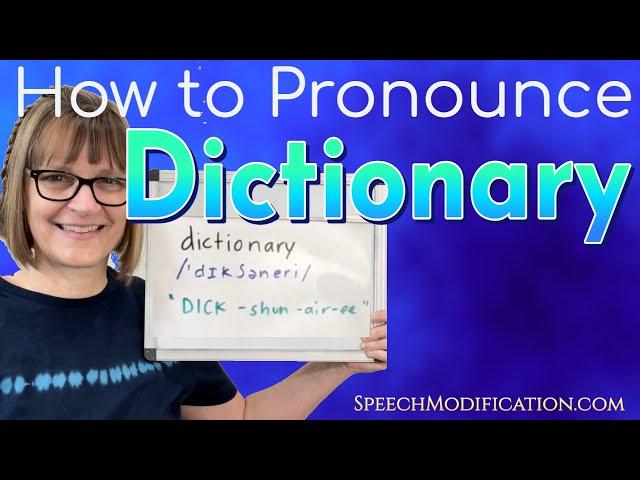 How to Pronounce Dictionary