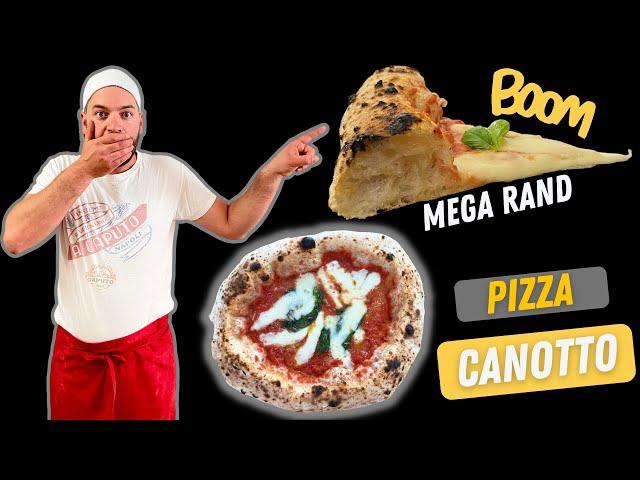 Pizza Canotto | MEGA luftiger Pizzarand