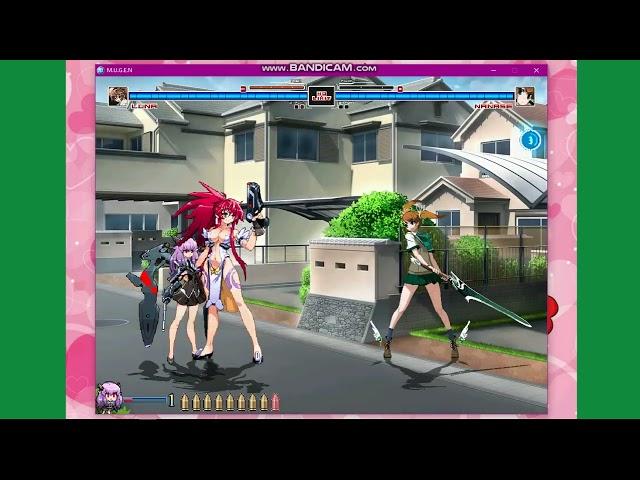 mugen request: Luna himeki vs NANASE (UNDER NIGHT IN-BIRTH)|mugen all stars 1.1b 