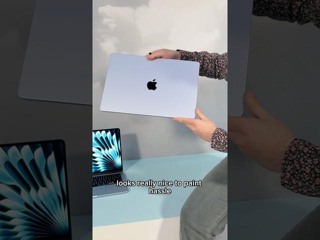 Here’s your first look at the brand new 13” and 15” MacBook Air in the gorgeous Sky Blue shade🩵