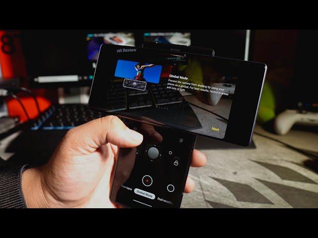 LG Wing Basic Camera Settings & Gimbal Mode