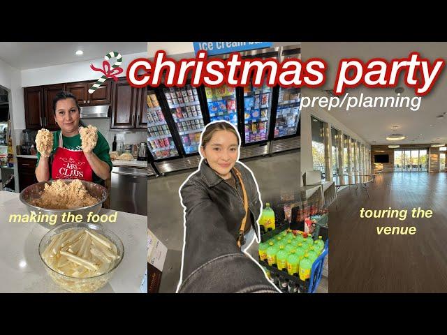 a cozy day in my life *winter edition* | christmas party prep 