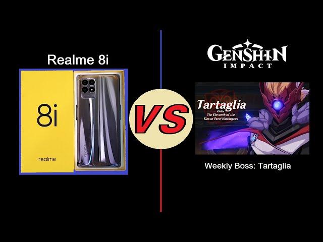 Realme 8i VS Genshin Impact Weekly Boss [Tartaglia] 45 fps