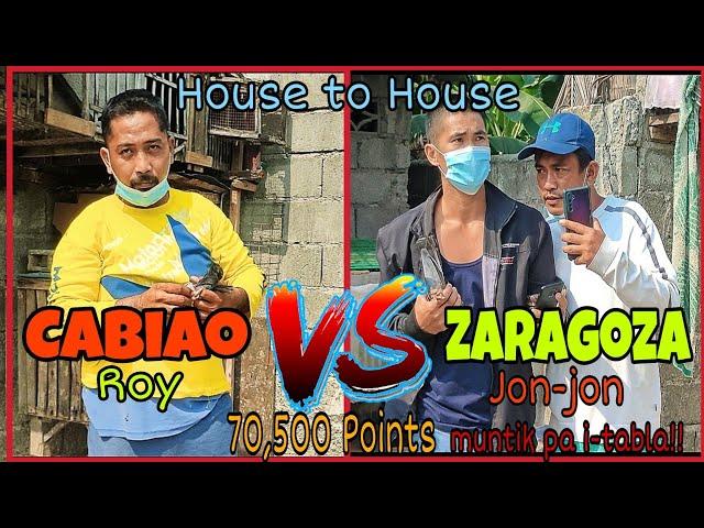 CABIAO VS ZARAGOZA | 70,500 POINTS | MUNTIK PA I-TABLA!! | PIGEON STREET RACE | HOUSE TO HOUSE!!