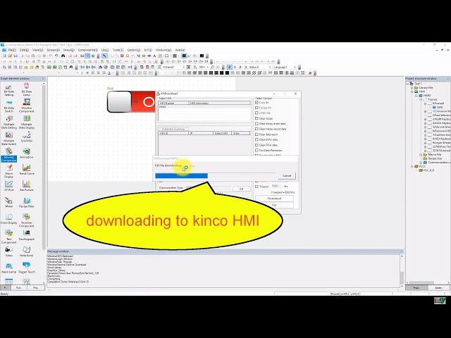 Download Project to Kinco_EP.7