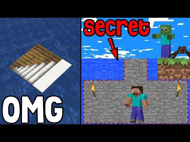 I MADE A SECRET UNDERWATER HOUSE IN MINECRAFT