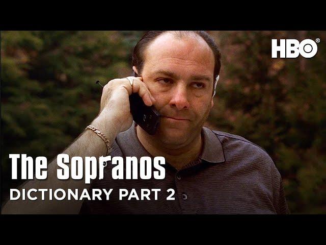 The Sopranos Dictionary Part 2 | The Sopranos | HBO