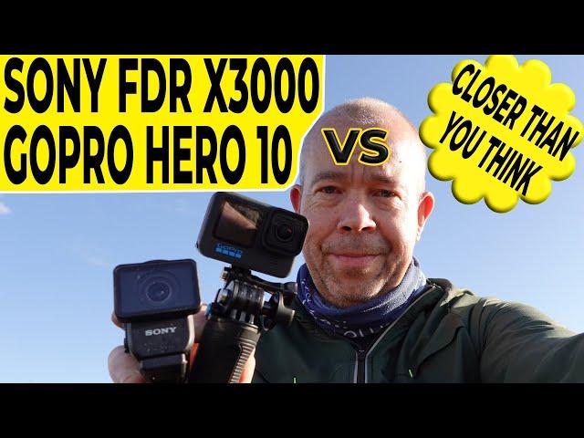 Sony FDR X3000 vs GoPro Hero 10 | 6 year difference dont make it 6 times better