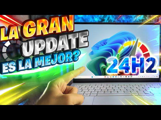 Windows 11 24H2 UPDATE es la MAS RAPIDA / La GRAN Actualización SEGUN MICROSOFT