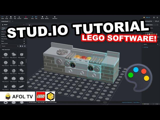 How to Use Bricklink's LEGO Stud.io Software [Beginner Tutorial!]