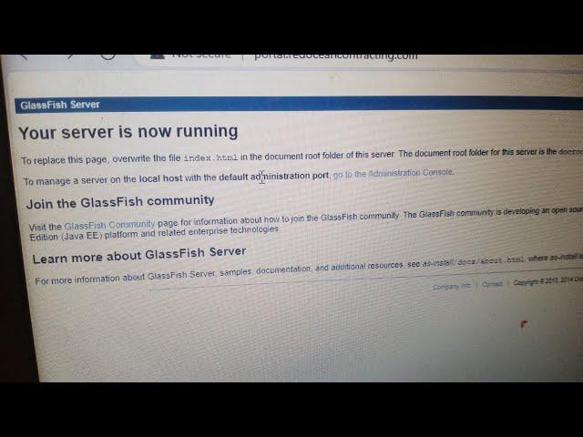 How to Fix Default page on GlassFish Server | Tech Point Pk