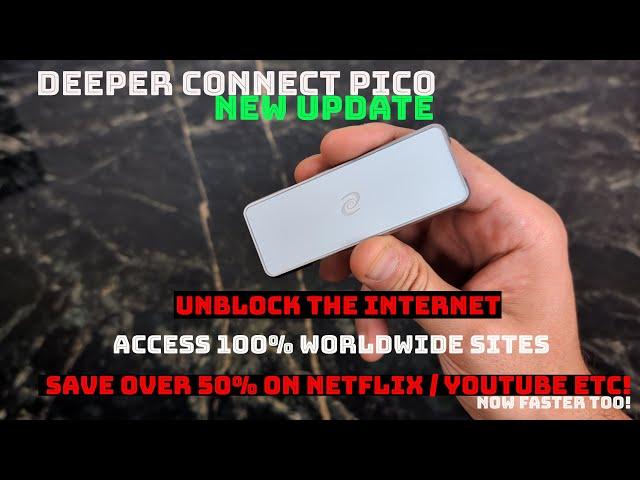 Deeper Connect PICO : No Monthly Fee to Unlock the Internet!