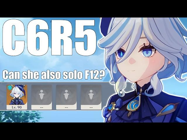 C6R5 Furina... Is She A DPS Now? (Genshin Impact)