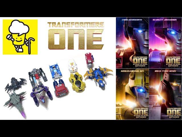 Transformers One Toys Optimus Prime Bumblebee Megatron Elita Sentinel Prime トランスフォーマー 變形金剛