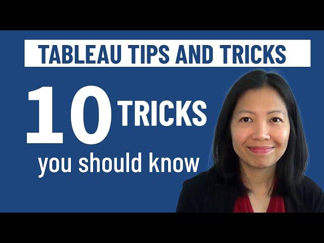 10 Tableau tricks you should know | Tableau Tips and Tricks | sqlbelle