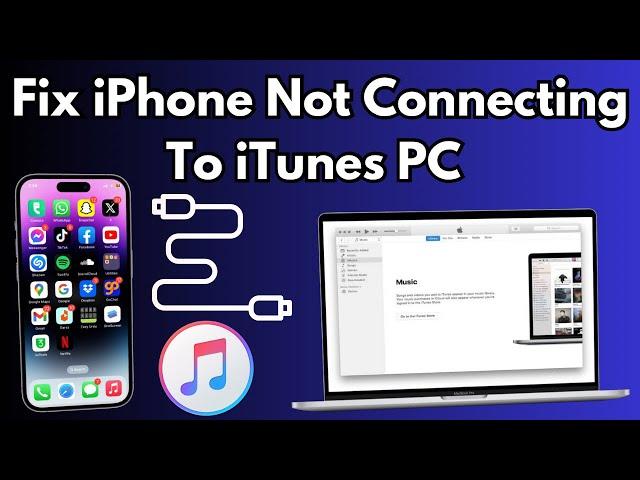 How To Fix iPhone Not Connecting With PC via USB Cable iOS 17