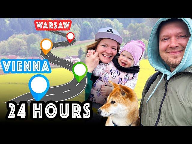 TRAVELLING WITH BABY AND SHIBA INU DOG  [EUROTRIP] 2023