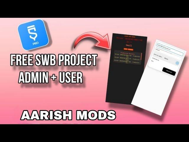 How to create colour trading hack mod apk | admin + user swb file  | AARISH MODS