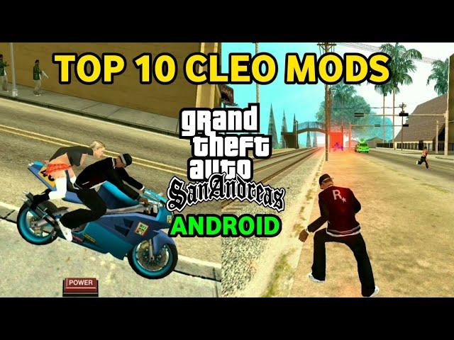 Top 10 Cleo Mods - GTA SA Android