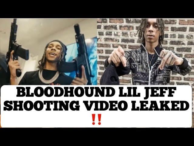 Bloodhound Lil Jeff Shooting Video Leaked | This Was Wild ASL, Shootout In The Day Time