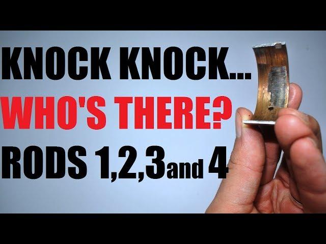 Rod knock -  how to check and deal with it