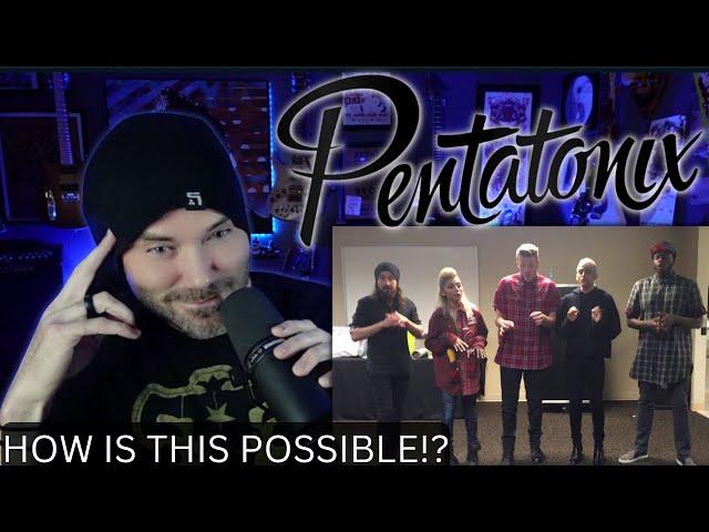 Metal Vocalist - Pentatonix Daft Punk LIVE ( FIRST REACTION )