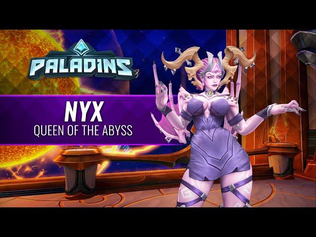 Paladins - Champion Breakdown - Nyx, Queen of the Abyss