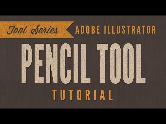 Adobe Illustrator CC Tutorial: Pencil Tool - Part 1