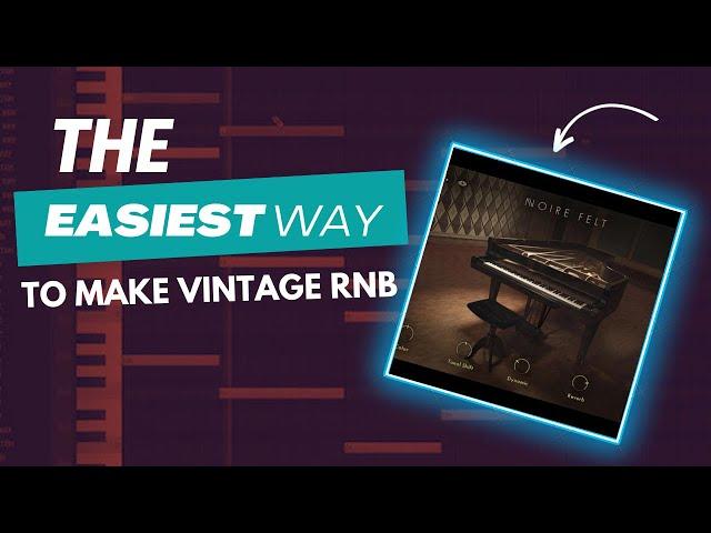 Making a Vintage R&b sample from scratch (Brent faiyaz, coop the truth, Nami) | Fl studio Tutorial