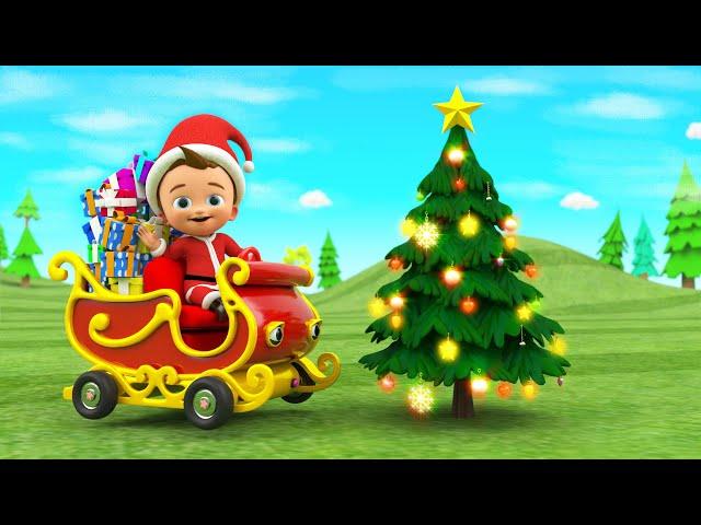 Super Crazy Baby Santa Christmas Tree Decoration | Santa Toys For Kids Baby Learning Toddlers Videos