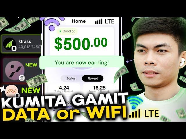 PAANO KUMITA GAMIT INTERNET DATA MO o WIFI SA CELLPHONE CRYPTO ONLINE