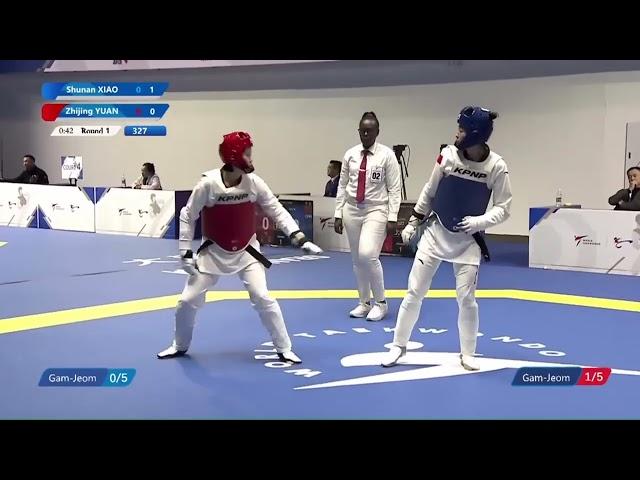 Shunan XIAO (CHN) vs Zhijing YUAN (CHN) | Round of 16 (W +67kg) | WUXI 2024 WT GRAND SLAM