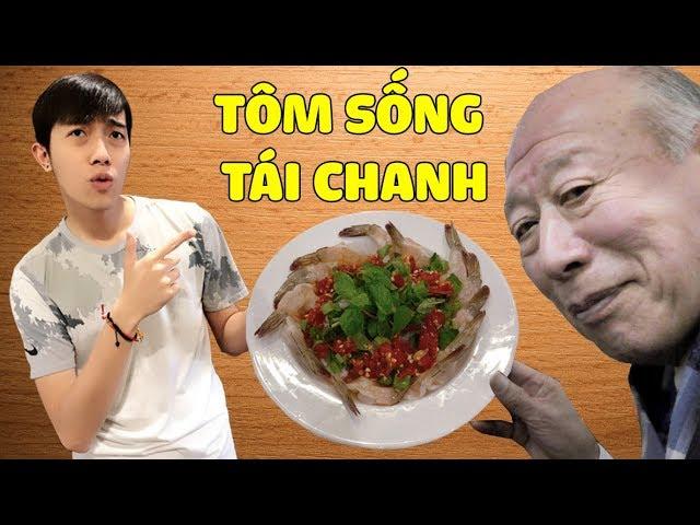 CrisDevilGamer LẦN ĐẦU ĂN TÔM SỐNG TÁI CHANH | Tối nay ăn gì?