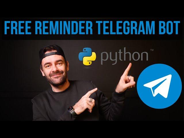 How to send reminder Telegram messages automatically with Python BOT for FREE everyday