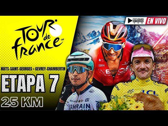 ((EN VIVO)) ‍️TOUR DE FRANCIA 🟡ETAPA 7 - 25  KM ‍️