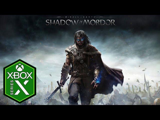 Middle Earth Shadow of Mordor Xbox Series X Gameplay