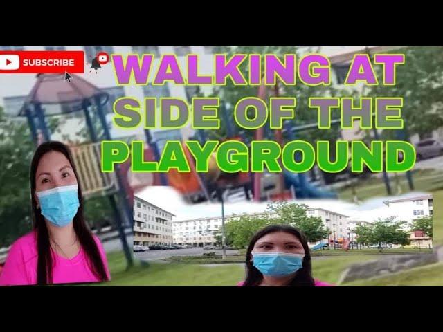 WALKING AND ROUND THE PLAYGROUND | Lilbeth CabsAlvarez Vlogz