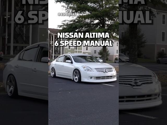 MODIFIED MANUAL NISSAN ALTIMA  #carsofinstagram #cartok #carenthusiast #wte3