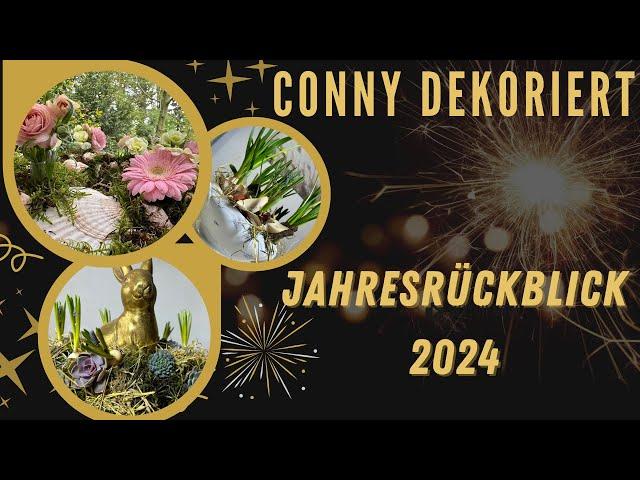 Jahresrückblick 2024  natürliche Inspirationen für dein Zuhause  Conny dekoriert