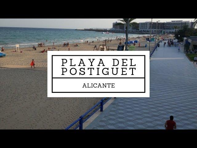 Playa del Postiguet. Alicante, Costa blanca.