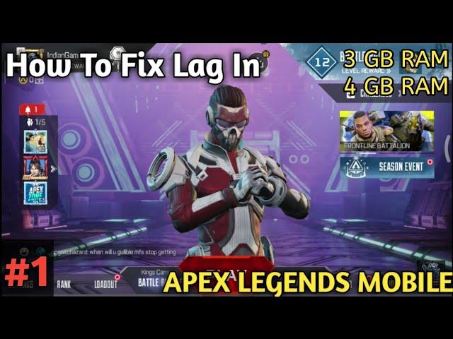 How To Fix Lag In Apex Legends Mobile