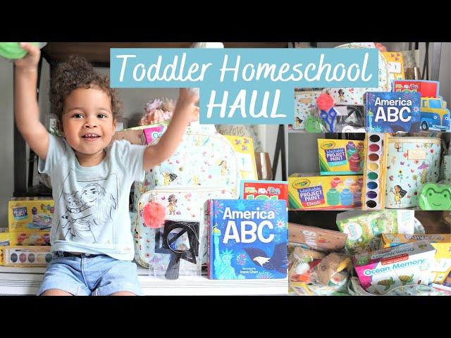 TODDLER CURRICULUM PLAN & HOMESCHOOL HAUL | TOT SCHOOL 20-21