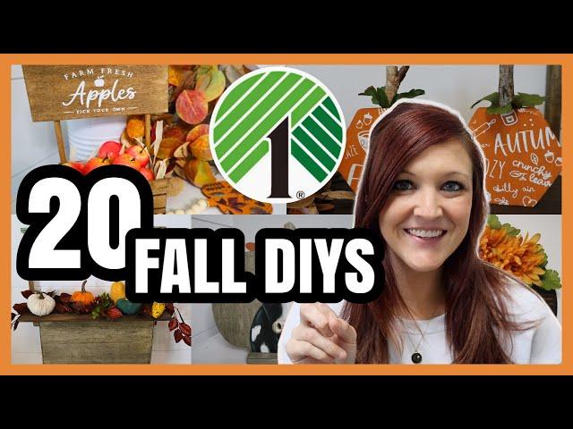 20 DOLLAR TREE FALL DIYS THAT DONT LOOK CHEAP!!