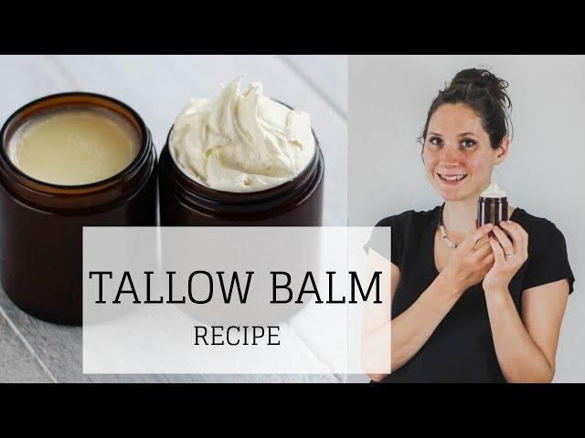 Tallow Balm Recipe | WHIPPED AND SOLID | Bumblebee Apothecary