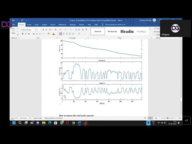 Electric Vehicles (EV) Modeling of Li-ion Battery Pack Configuration Using MATLAB & Simulink Project