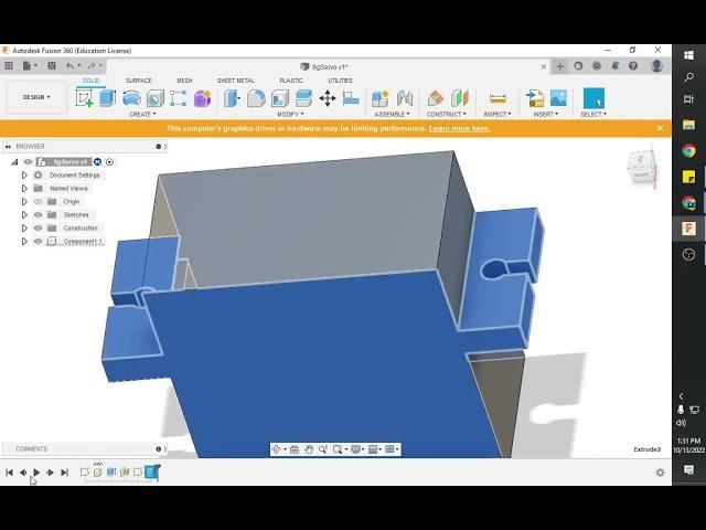 Fusion 360 - Servo